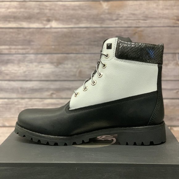 Timberland Men's Premium 6" Black Boots - Picture 4 of 7